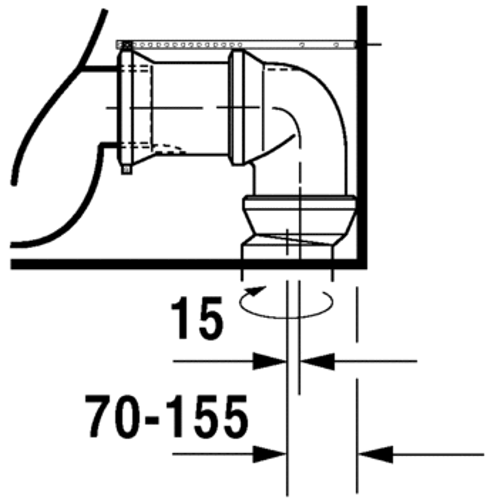 Porcelanosa Beograd Starck Toilet Close Coupled