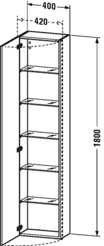 Slika od DuraStyle Tall cabinet