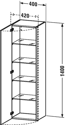 Slika od DuraStyle Tall cabinet