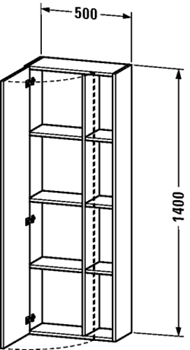 Slika od DuraStyle Tall cabinet