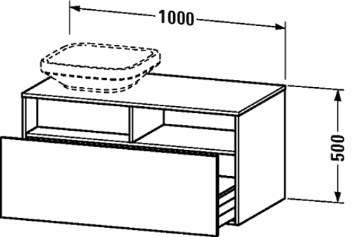 Slika od DuraStyle Vanity unit wall-mounted