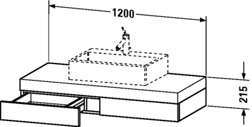 Slika od Fogo Console including drawers