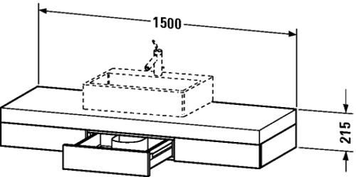 Slika od Fogo Console including drawers