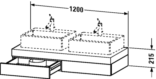 Slika od Fogo Console including drawers