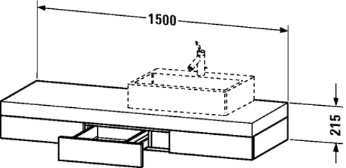 Slika od Fogo Console including drawers