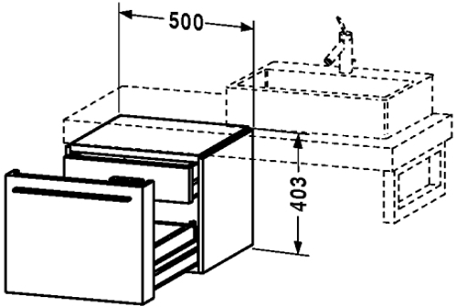 Slika od Fogo Low cabinet for console