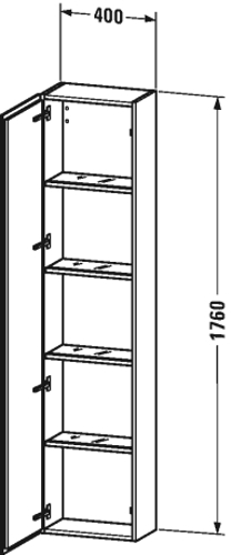 Slika od L-Cube Tall cabinet