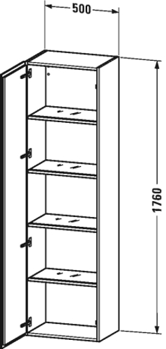 Slika od L-Cube Tall cabinet