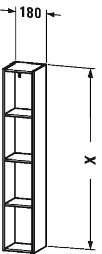 Slika od L-Cube Shelf element (vertical)