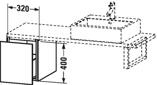 Slika od L-Cube Low cabinet for console