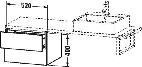 Slika od L-Cube Low cabinet for console