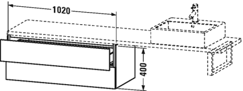 Slika od L-Cube Low cabinet for console