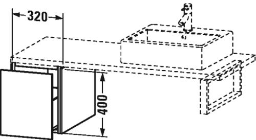 Slika od L-Cube Low cabinet for console