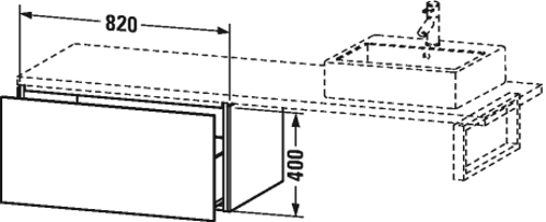 Slika od L-Cube Low cabinet for console