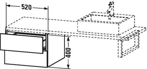 Slika od L-Cube Low cabinet for console