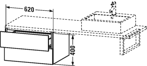 Slika od L-Cube Low cabinet for console