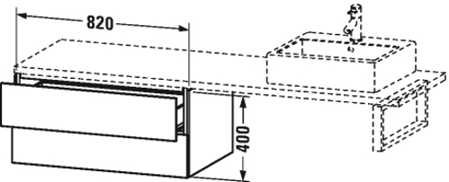 Slika od L-Cube Low cabinet for console