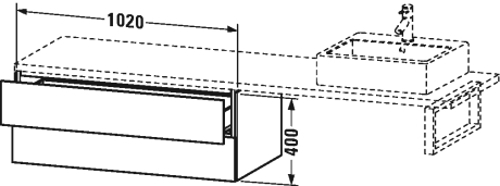 Slika od L-Cube Low cabinet for console