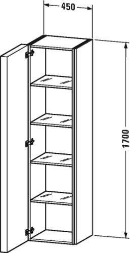 Slika od Starck furniture Tall cabinet