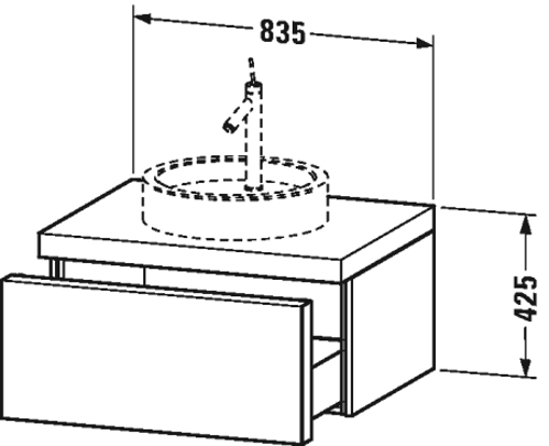 Slika od Starck furniture Vanity unit wall-mounted