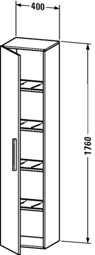 Slika od Vero Tall cabinet