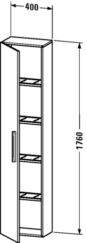 Slika od Vero Tall cabinet