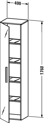 Slika od Vero Tall cabinet