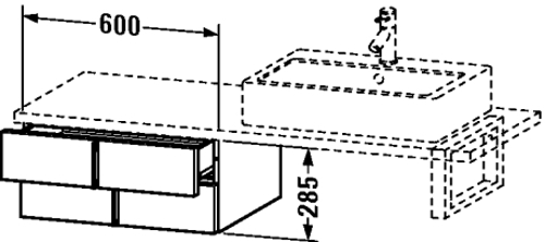 Slika od Vero Low cabinet for console