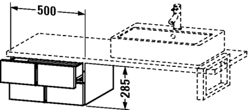 Slika od Vero Low cabinet for console