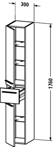 Slika od X-Large Tall cabinet