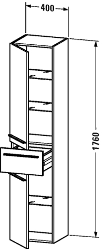 Slika od X-Large Tall cabinet