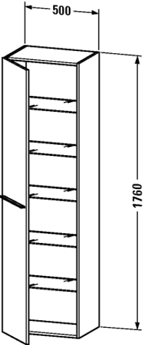 Slika od X-Large Tall cabinet