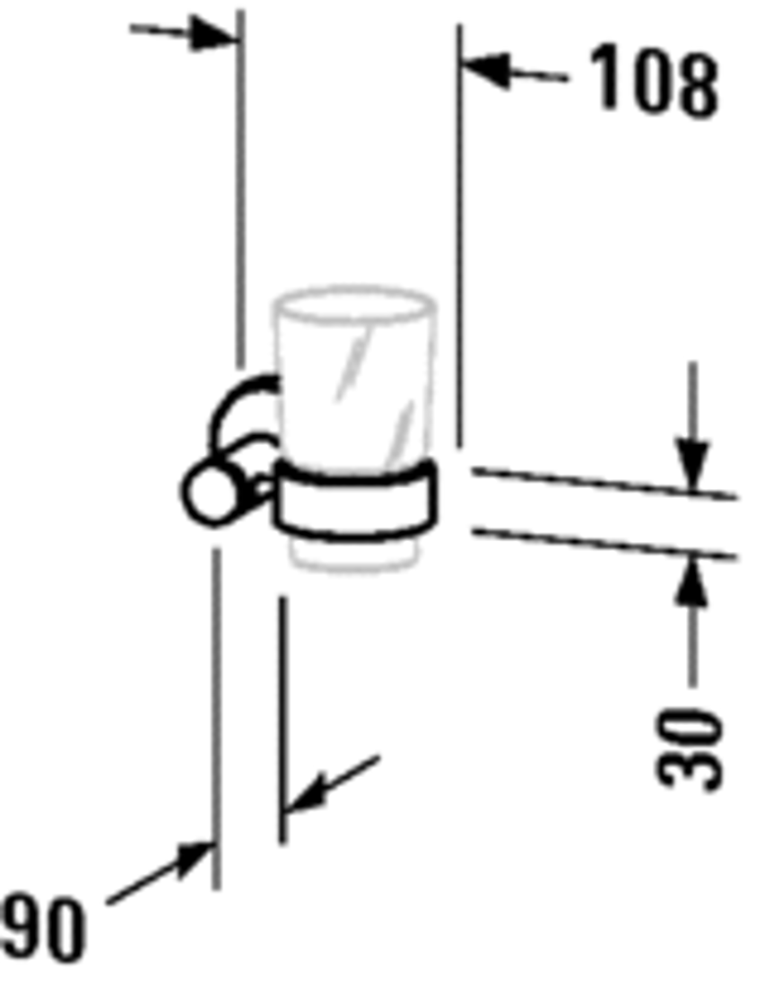 Slika od D-Code Glass holder