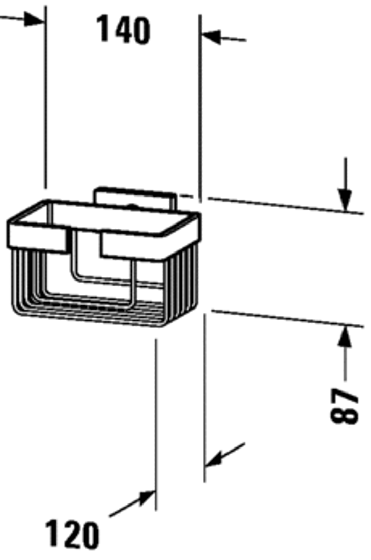 Slika od Karree Soap basket