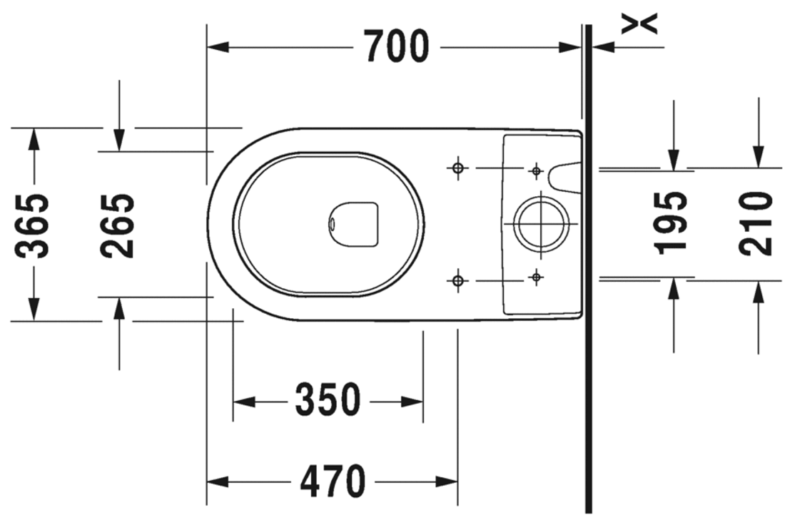 Slika od Happy D.2 Two-piece toilet