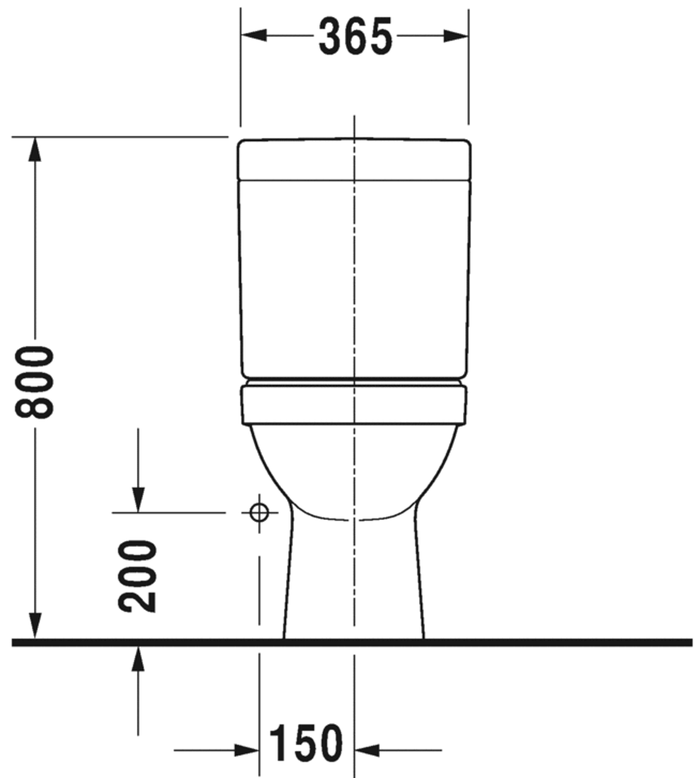 Slika od Happy D.2 Two-piece toilet