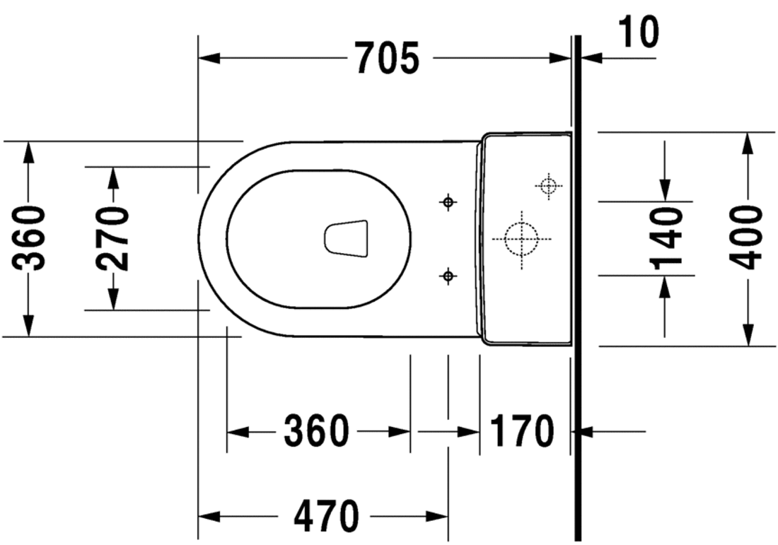 Slika od Starck 3 One-piece toilet