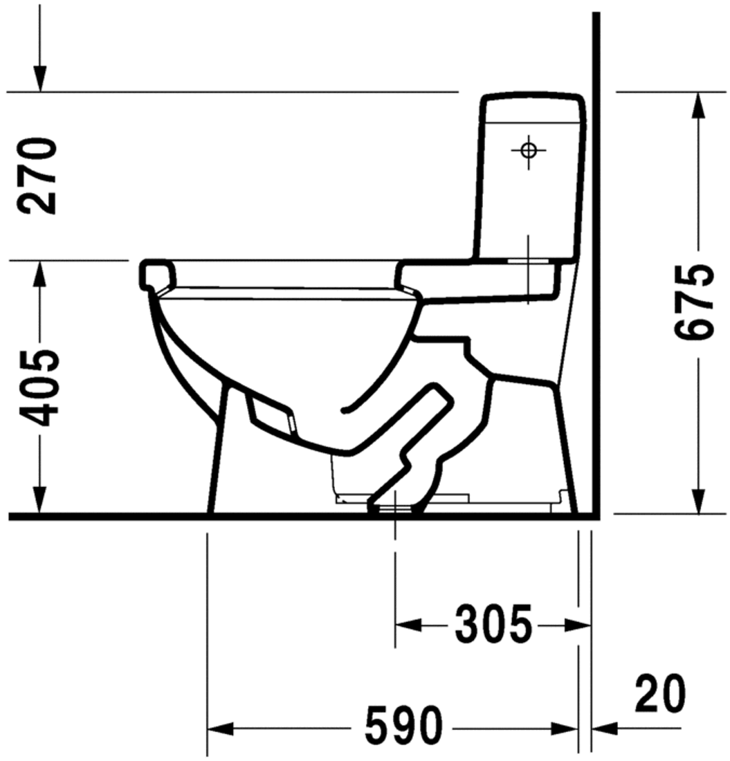 Slika od Starck 3 One-piece toilet