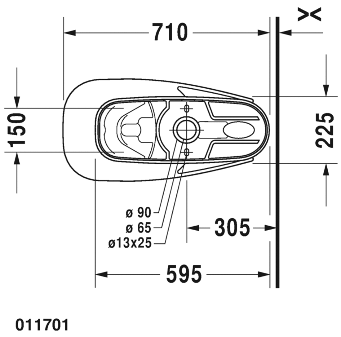 Slika od D-Code Two-piece toilet