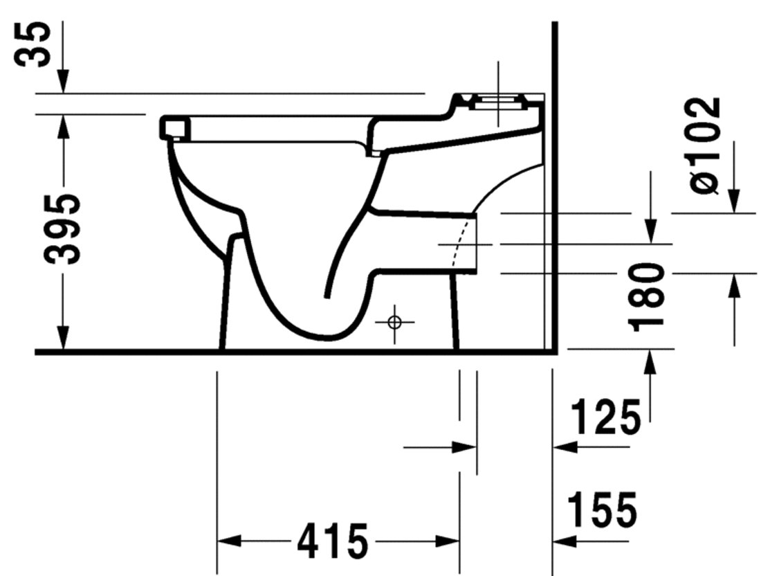 Slika od Starck 3 Toilet close-coupled