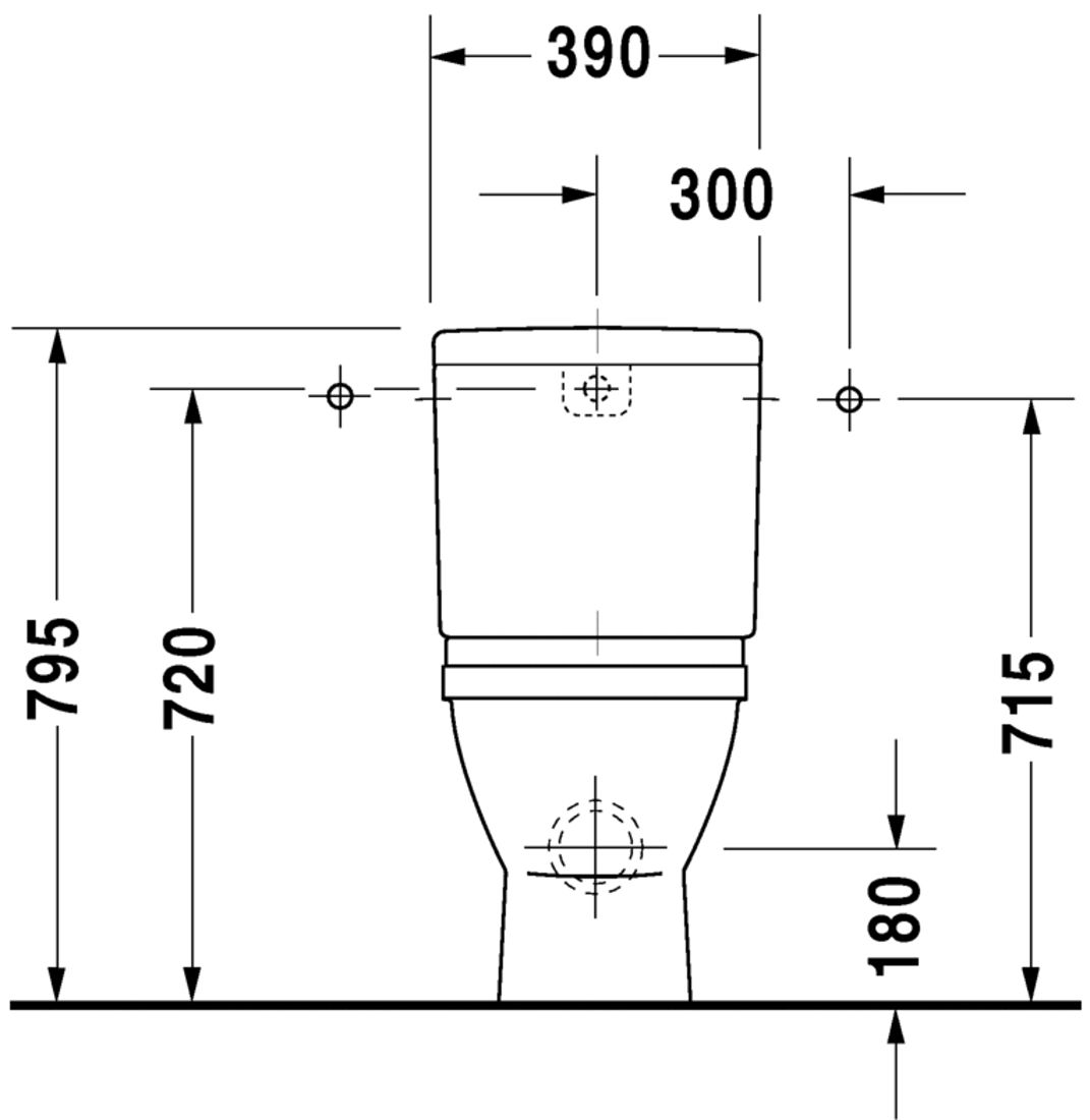 Slika od Starck 3 Toilet close-coupled