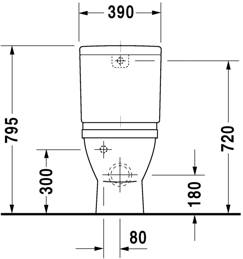 Slika od Starck 3 Toilet close-coupled