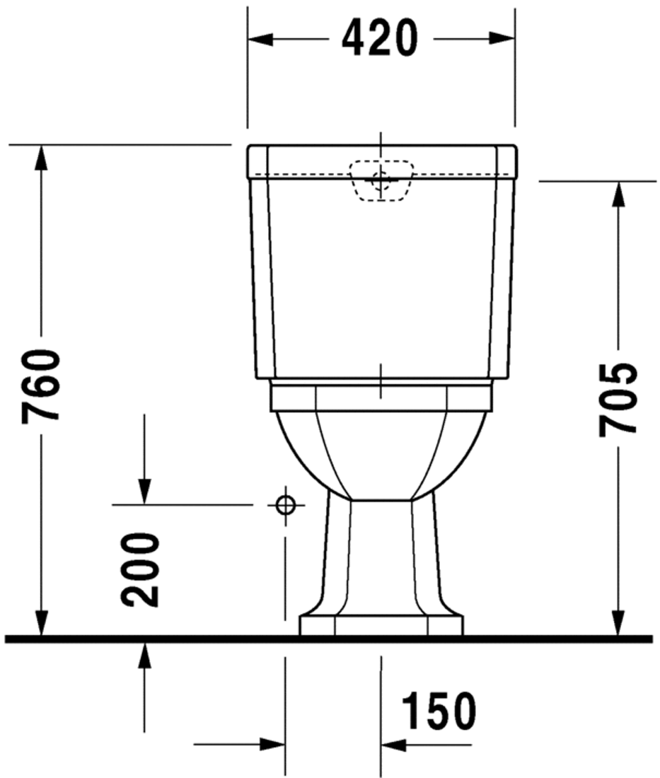 Slika od 1930 Series Toilet close-coupled