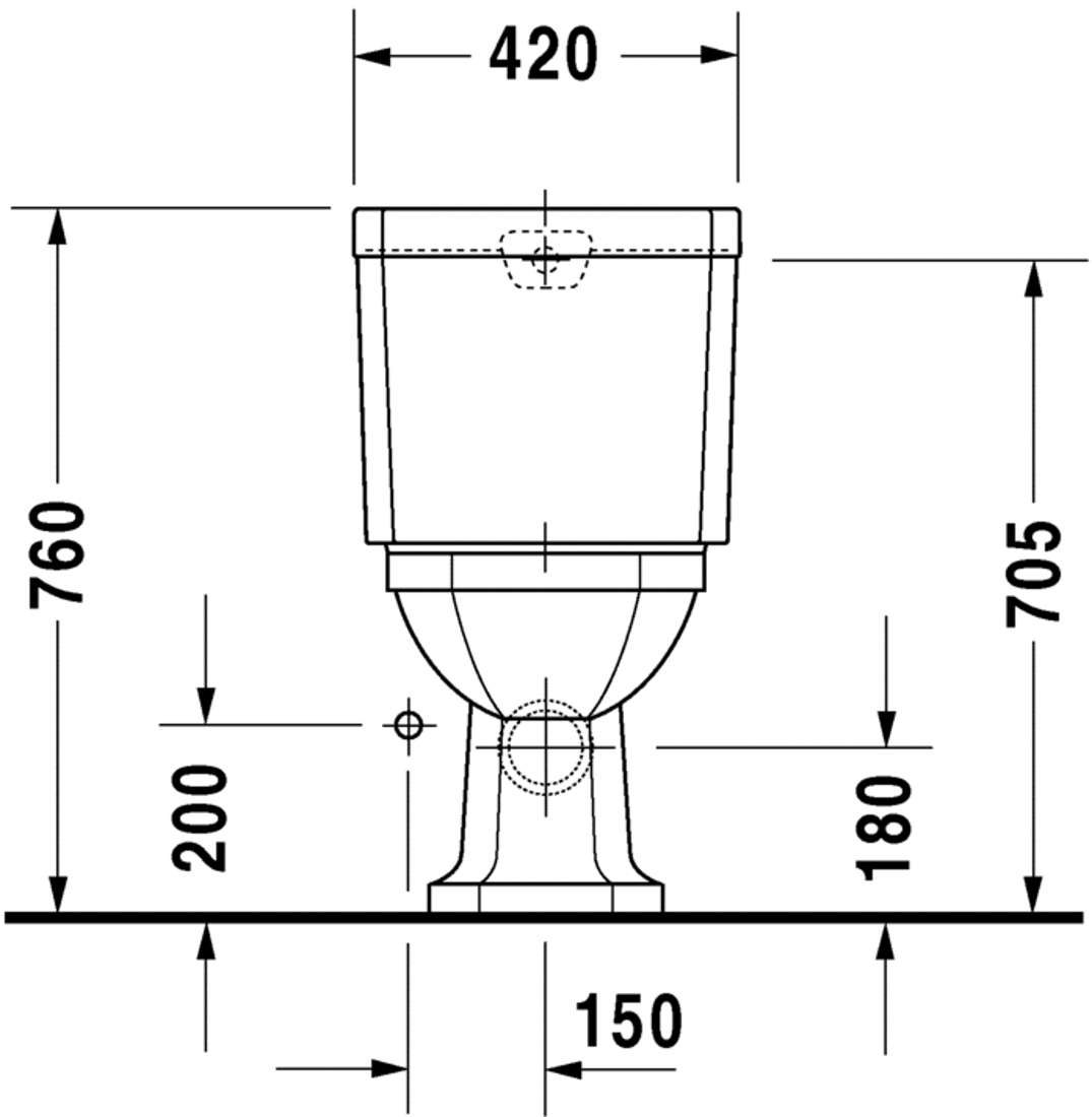 Slika od 1930 Series Toilet close-coupled
