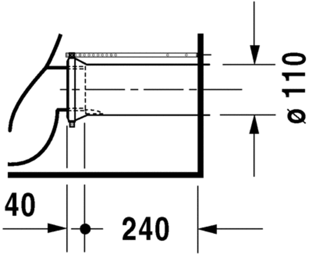 Slika od Starck 2 Toilet close-coupled