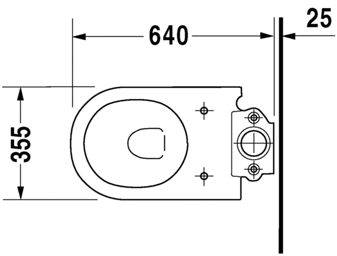 Slika od Starck 2 Toilet close-coupled