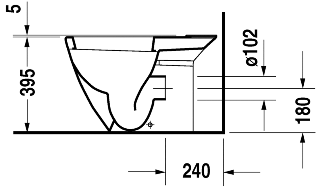 Slika od Starck 2 Toilet close-coupled