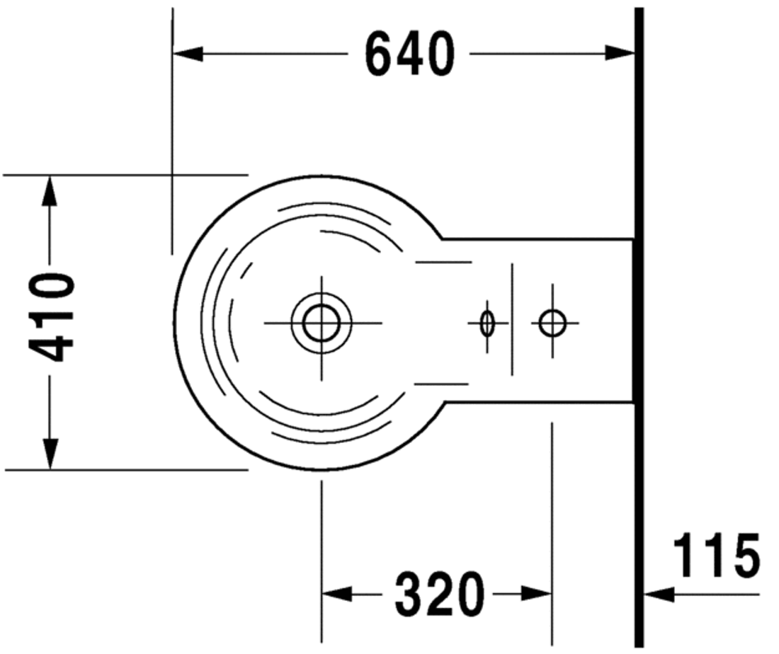 Slika od Starck 1 Bidet floor standing