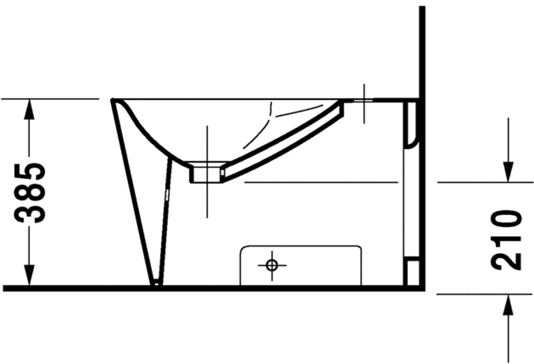 Slika od Starck 1 Bidet floor standing