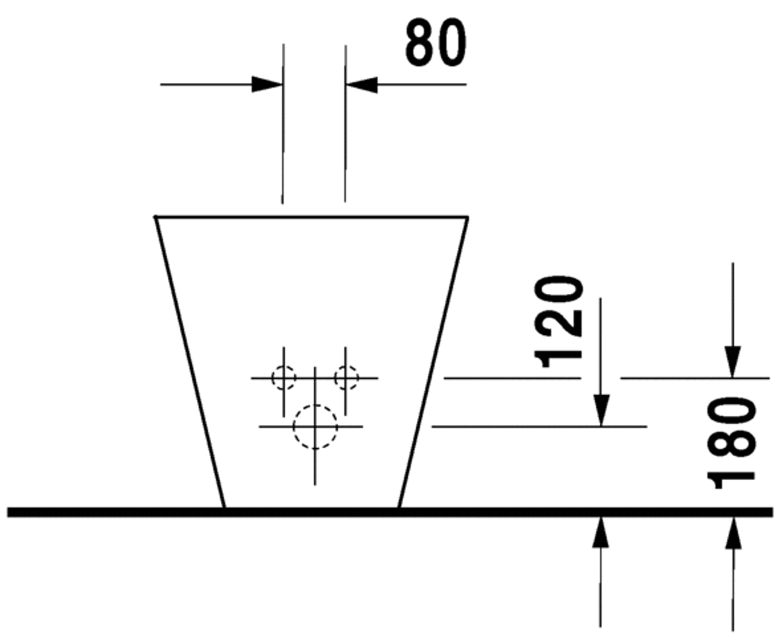 Slika od Starck 1 Bidet floor standing